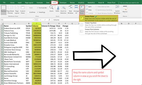 Excel freezing columns - 22 May 2022 ... Learn how to use Freeze panes in Microsoft Excel to freeze a row in Excel when scrolling. This way you can keep an area of a worksheet ...